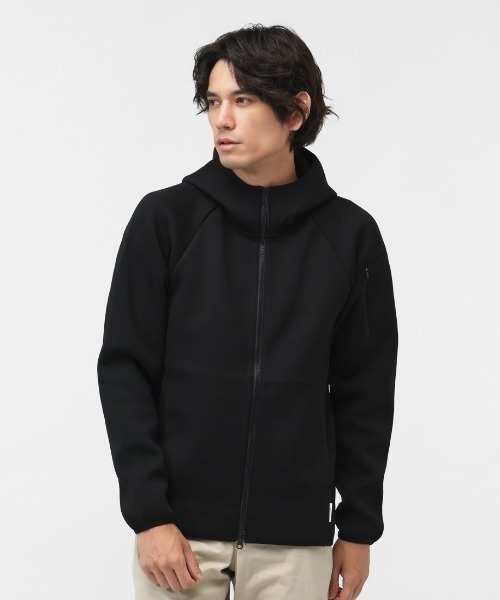 TIGORA（ティゴラ） パーカー テックスウェットジップパーカー メンズ