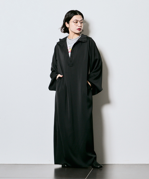 CITYSHOP（シティショップ） ワンピース HIGH NECK SATIN DRESS