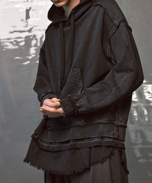 MAISON SPECIAL（メゾンスペシャル） パーカー 「UNISEX」Distressed