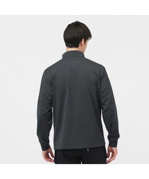 PING ブラックジャケット PING（ピン） コート ジャケット ツインレイヤードアウター メンズ