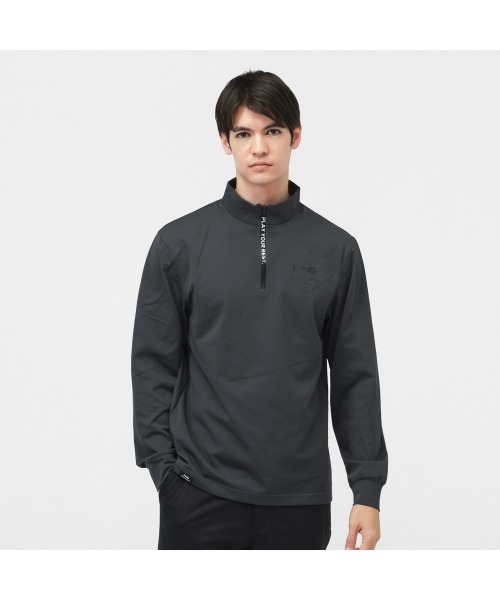 PING ブラックジャケット PING（ピン） コート ジャケット ツインレイヤードアウター メンズ