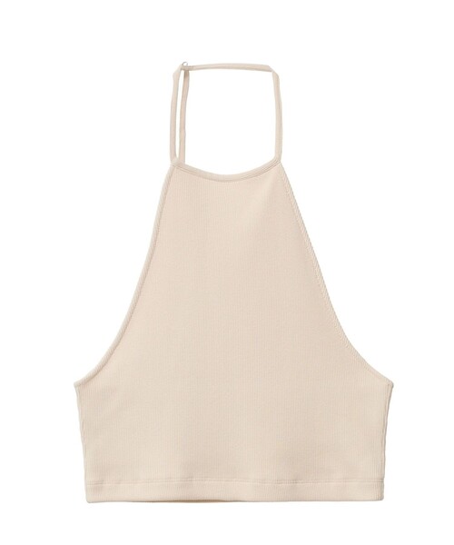 チュニック CLANE - CLANE HALTER NECK COMPACT BUSTIER CLANE（クラネ） tシャツ 半袖 「CLANE/クラネ」HALTER BUSTIER SET