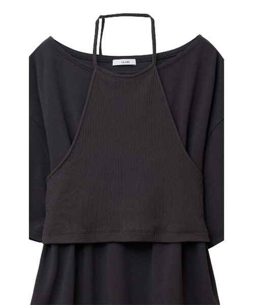 CLANE（クラネ） tシャツ 半袖 「CLANE/クラネ」HALTER BUSTIER SET