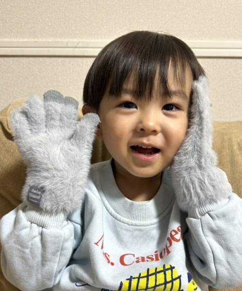 MARNI（マルニ） 手袋 Kids ＆ Junior ブランドロゴグローブ手袋