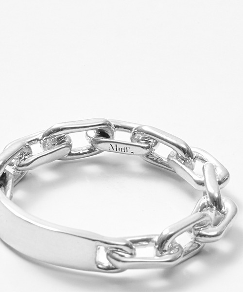 指輪 リング Muff マフ / シルバー925チェーンデザインリング R13A