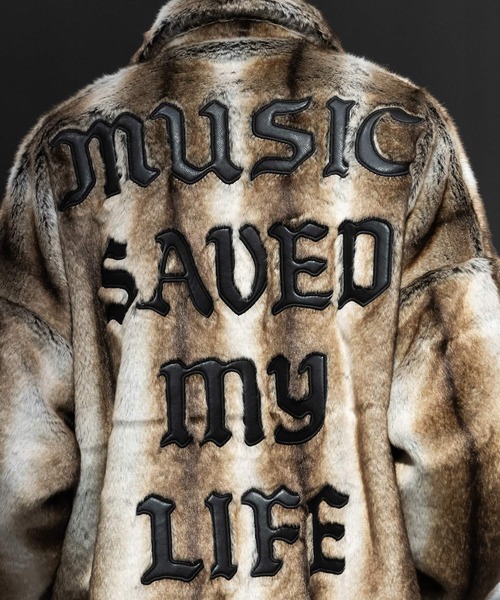 ブルゾン アウター FUR JACKET メンズの画像