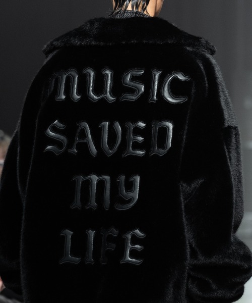 ブルゾン アウター FUR JACKET メンズの画像