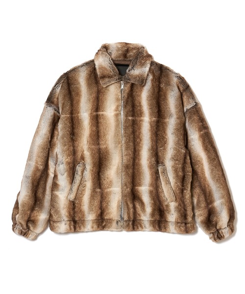 ブルゾン アウター FUR JACKET メンズの画像