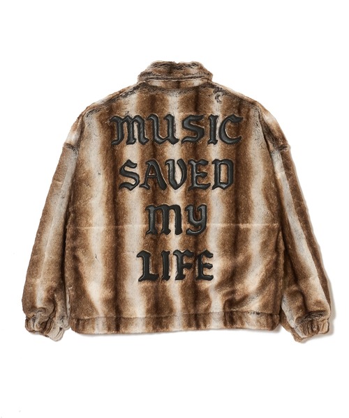 ブルゾン アウター FUR JACKET メンズの画像