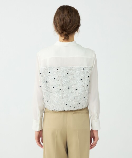 Ballsey（ボールジィ） ベスト ジレ ラッピングツイード Vカラー