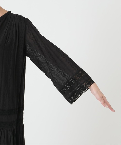 SLOBE IENA（スローブイエナ） 7分袖ワンピース FREE ネイビー