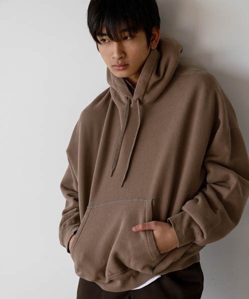 REMI RELIEF（レミ レリーフ） プルオーバーパーカー S ブラック