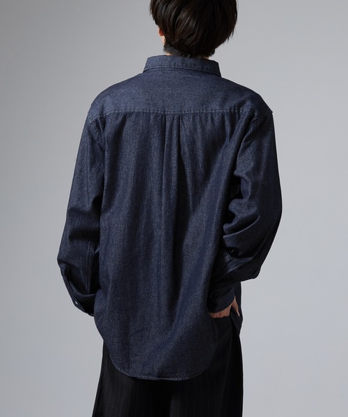 NULL シャツ 「nl」6oz デニムシャツ メンズ レディース : ZOZOTOWN