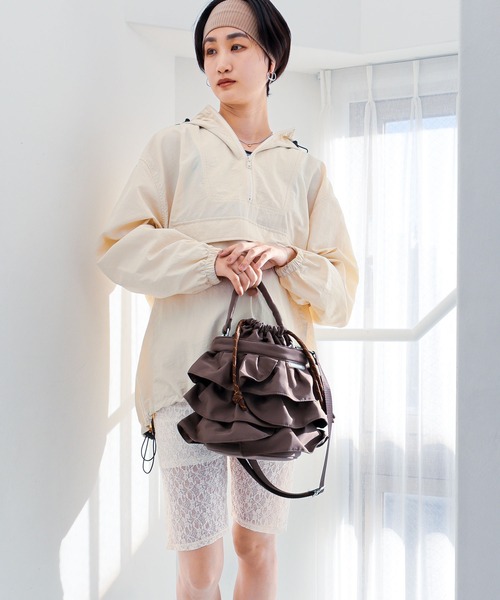 COLDE（コルデ） ショルダーバッグ バッグ 2wayフリル巾着バッグ「詳細