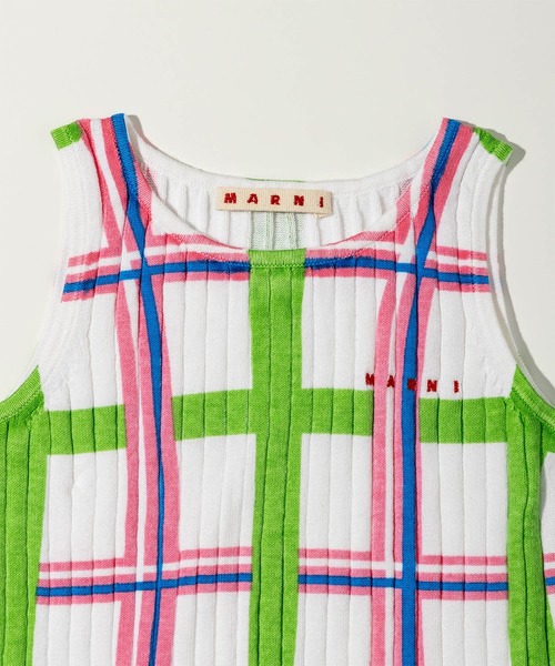 MARNI マルニ/ワンピース　キッズ　レディース14y 楽天市場】MARNI マルニ Denim Dress デニムワンピース ラッフル付き