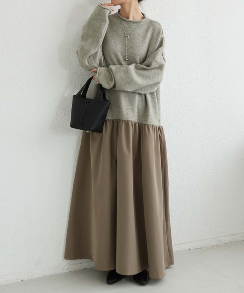 MAISON DE THERESE（メゾン ド テレーズ） ワンピース タートルネック