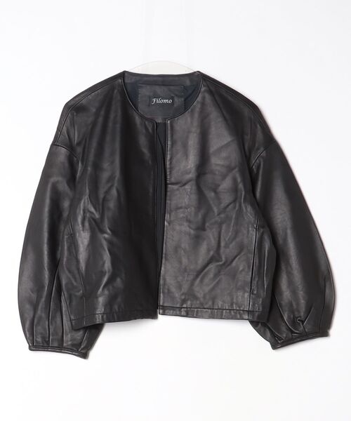 Filomo（フィローモ） レザージャケット L ブラック レディース