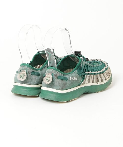 KEEN（キーン） フラットサンダル 23.5cm グリーン レディース 