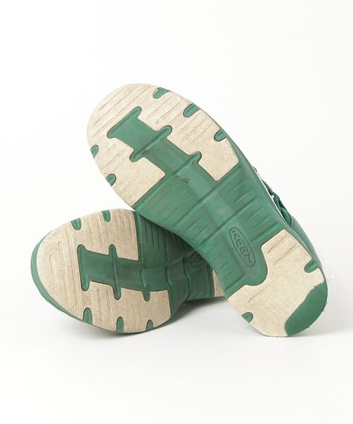 KEEN（キーン） フラットサンダル 23.5cm グリーン レディース 