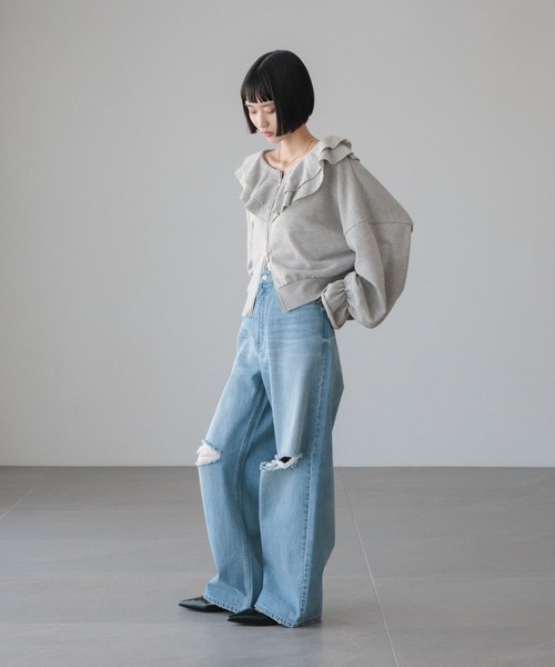 LOWRYS FARM（ローリーズファーム） トレーナー スウェット フリル