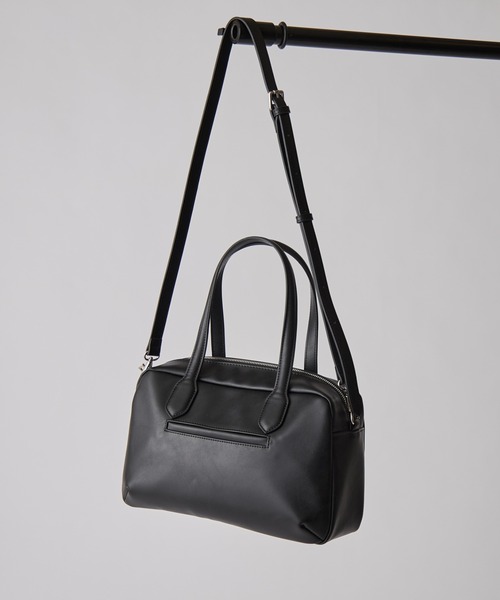 【希少品✨】ルイスレザー 2WAY ボストンバッグ ショルダーバッグ ブラック Lui's（ルイス） ショルダーバッグ スムースボストンバッグ メンズ