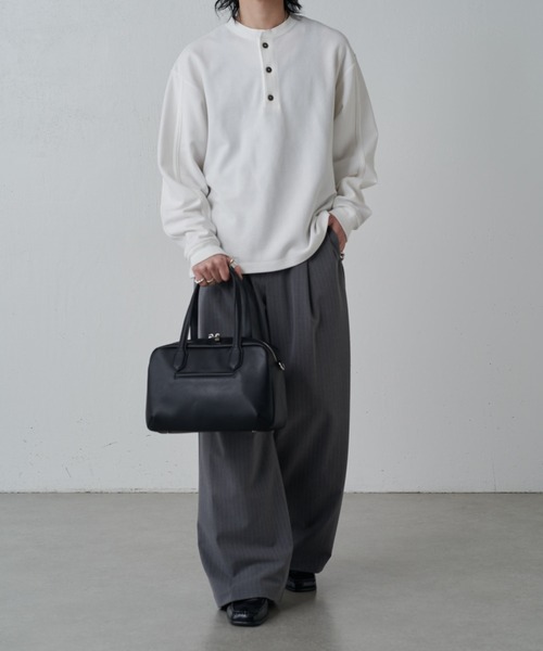 【希少品✨】ルイスレザー 2WAY ボストンバッグ ショルダーバッグ ブラック Lui's（ルイス） ショルダーバッグ スムースボストンバッグ メンズ