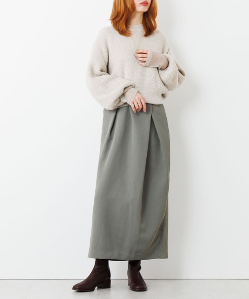 「HIMIKO」 ショートブーツ 25.0cm カーキ レディース_画像7