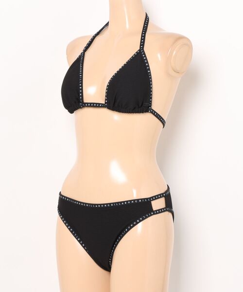 BILLABONG ビラボン BIKINI ビキニ　水着　新品未使用　ブラック BILLABONG（ビラボン） 水着 「BILLABONG/ビラボン」LOGO TAPE HOLTER