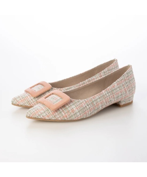 「Launa lea」 フラットパンプス 23.0cm シルバー レディース_画像3