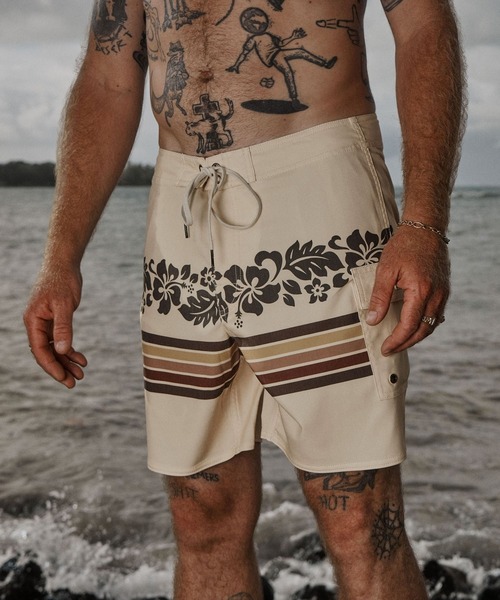 水着 RVCA メンズ EXOTICA TRUNK 17 ボードショーツ 「2026年春夏モデル」 メンズ