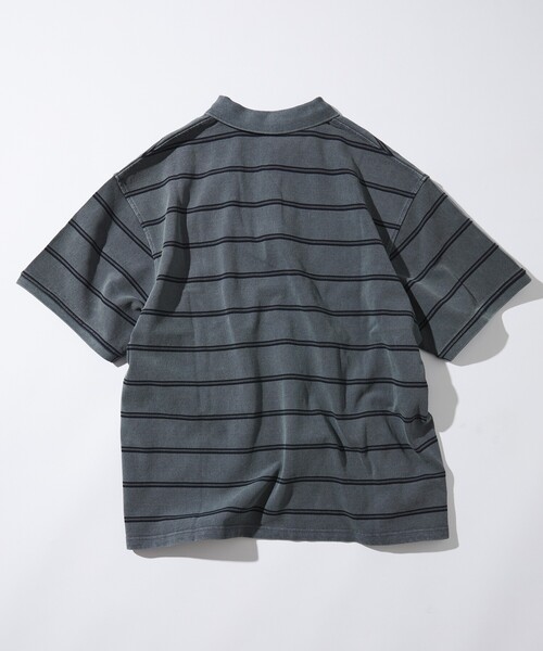 「NAUTICA」 半袖ポロシャツ X-LARGE チャコールグレー メンズ_画像2