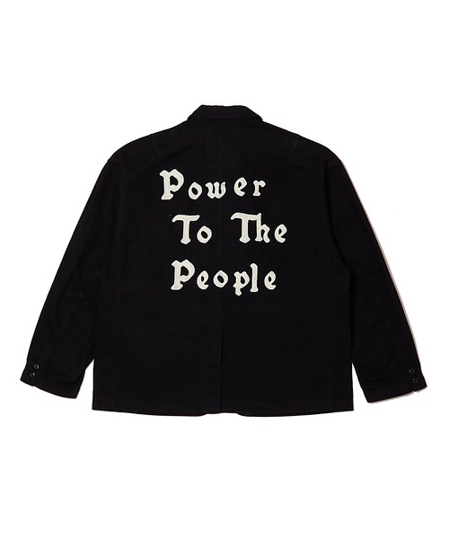 ブルゾン アウター CANVAS 2B EMBROIDERY JACKET メンズの画像