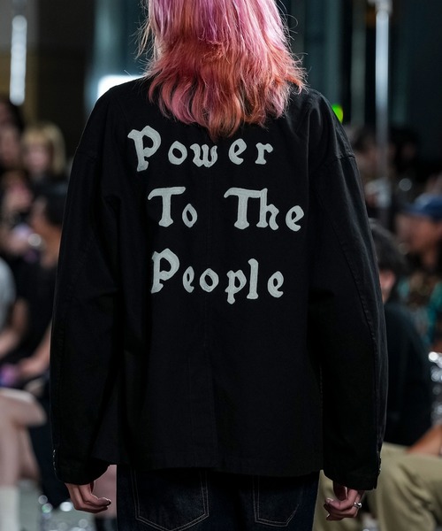 ブルゾン アウター CANVAS 2B EMBROIDERY JACKET メンズの画像