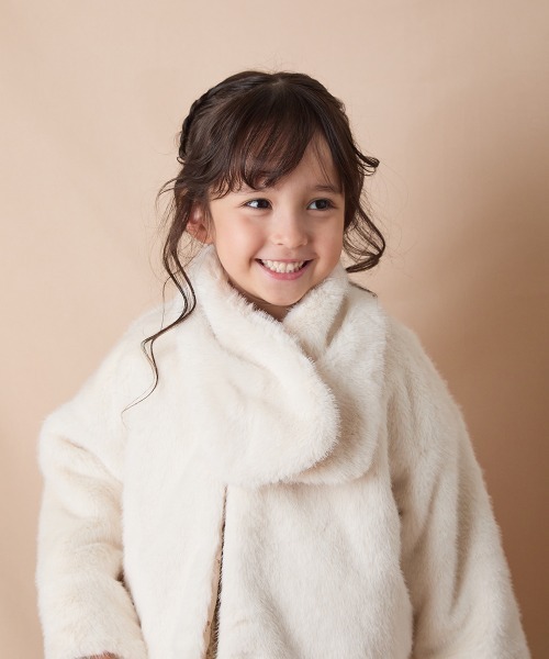 「riziere」 「KIDS」コート 140 ブラウン キッズ_画像2