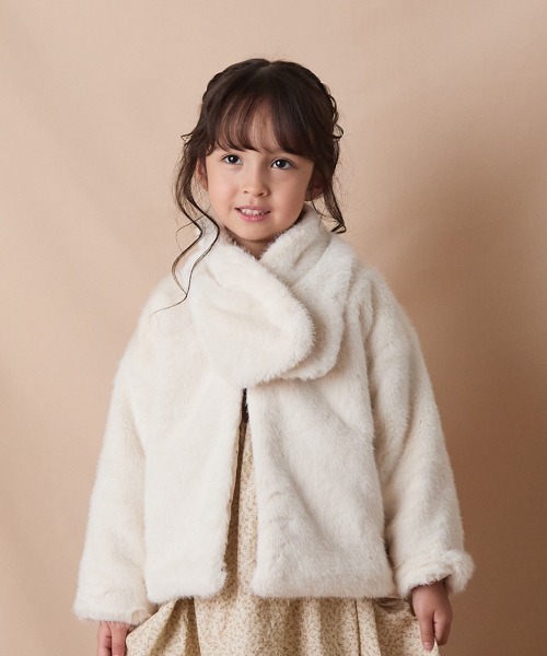「riziere」 「KIDS」コート 140 ブラウン キッズ_画像3