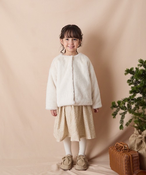 「riziere」 「KIDS」コート 140 ブラウン キッズ_画像6