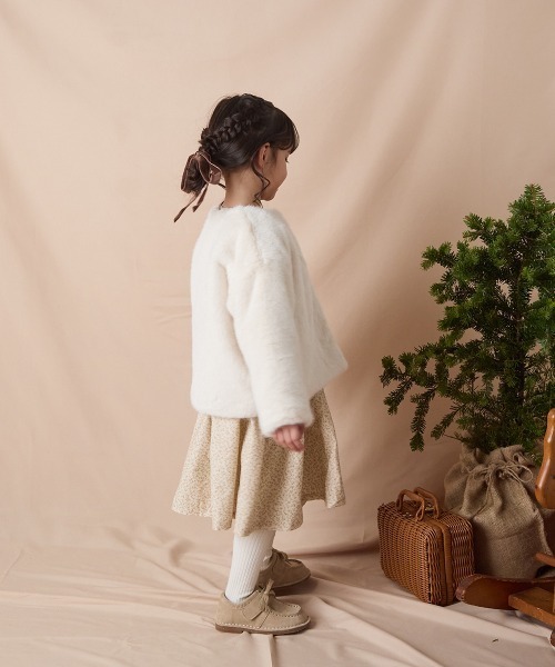 「riziere」 「KIDS」コート 140 ブラウン キッズ_画像8