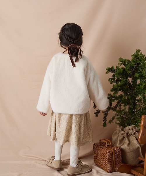 「riziere」 「KIDS」コート 140 ブラウン キッズ_画像9