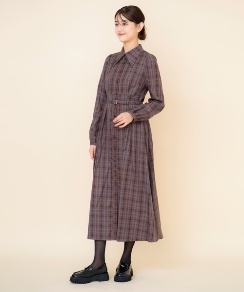 「REDYAZEL」 長袖ワンピース SMALL ブルー レディース_画像5