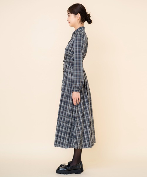 「REDYAZEL」 長袖ワンピース SMALL ブルー レディース_画像8