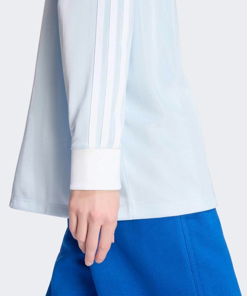 Adidas originals ユニフォーム　サッカー　水色　長袖　XSサイズ adidas（アディダス） tシャツ サッカー 長袖 Tシャツ / ロンT