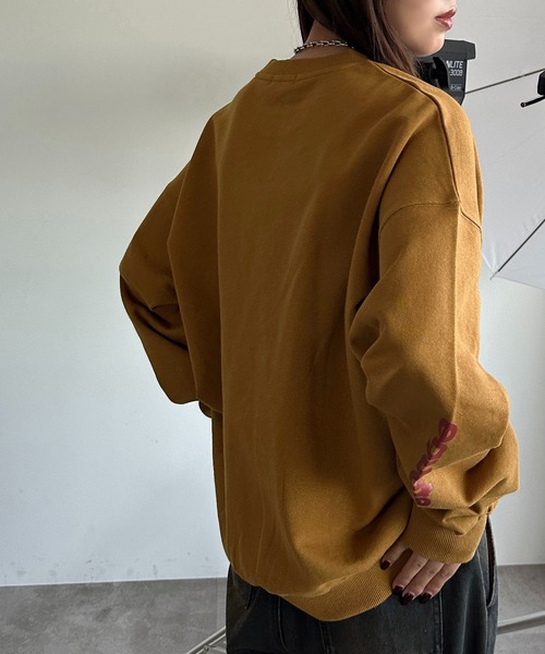 「apres jour mignon」 スウェットカットソー X-LARGE マスタード レディース_画像5