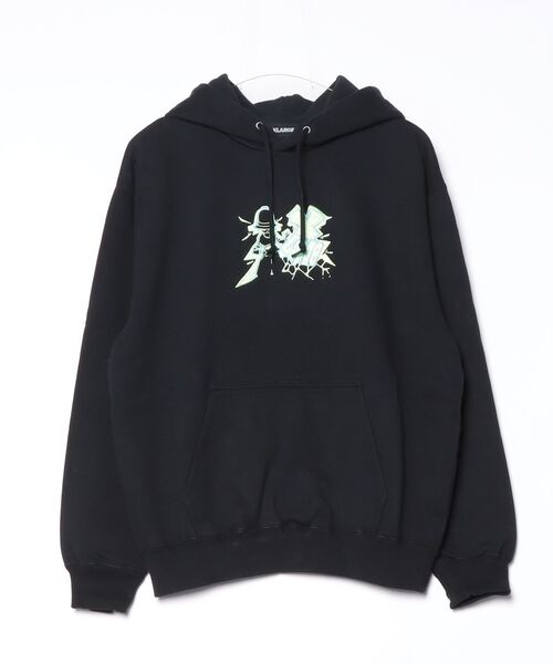 XLARGE（エクストラ ラージ） プルオーバーパーカー S ブラック メンズ