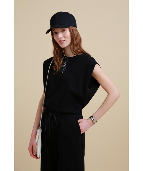 「PINKY&DIANNE」 「THE HOLIDAY CLOSET」半袖カットソー 38 ブルー レディース_画像5