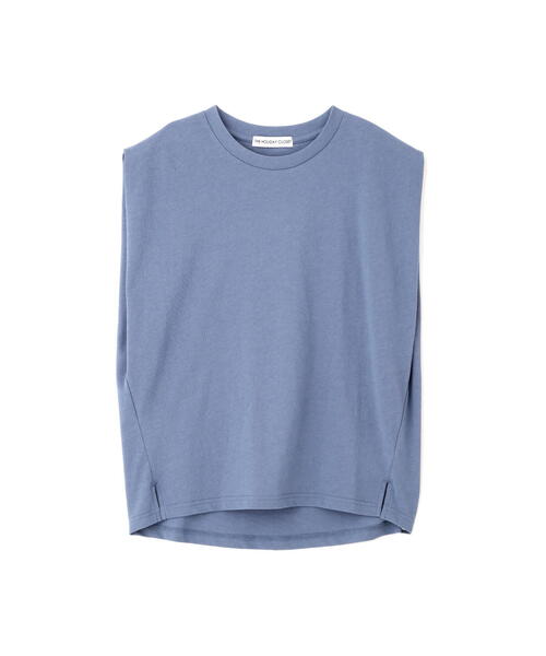 「PINKY&DIANNE」 「THE HOLIDAY CLOSET」半袖カットソー 38 ブルー レディース_画像9