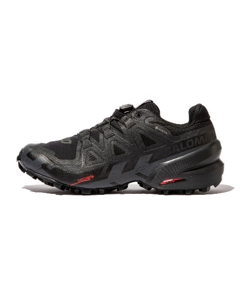 SALOMON（サロモン） ローカットスニーカー 24cm ブラック レディース 