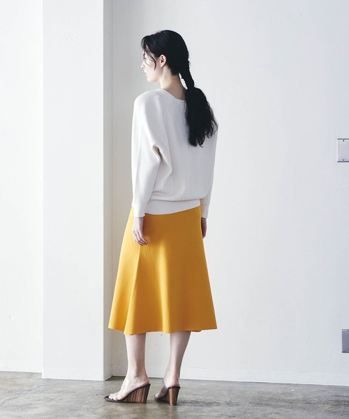 「Marilyn Moon」 ニットスカート MEDIUM ブルー レディース_画像3