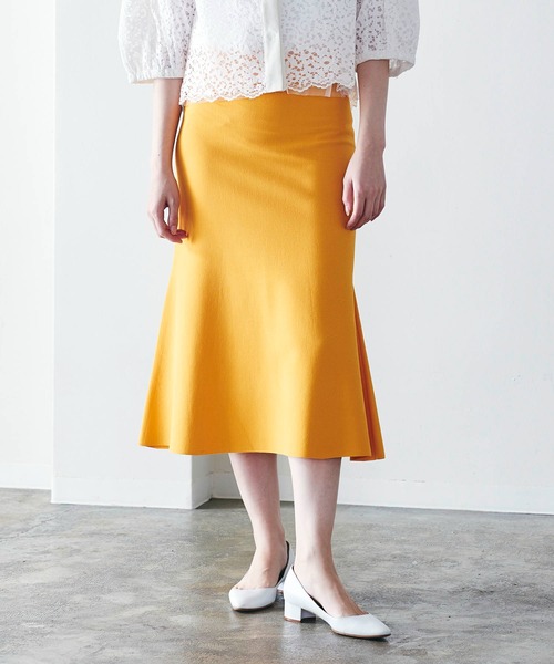 「Marilyn Moon」 ニットスカート MEDIUM ブルー レディース_画像5