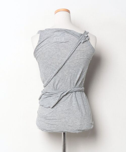 sacai　ノースリーブ　size２ sacai（サカイ） ノースリーブトップス 2 グレー レディース