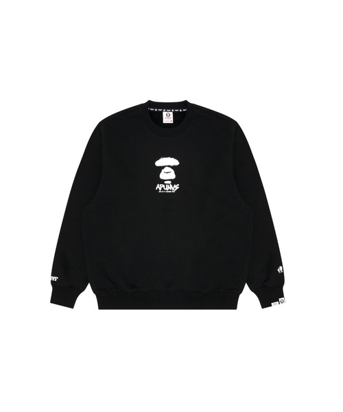 「AAPE BY A BATHING APE」 スウェットカットソー X-LARGE アイボリー メンズ_画像9